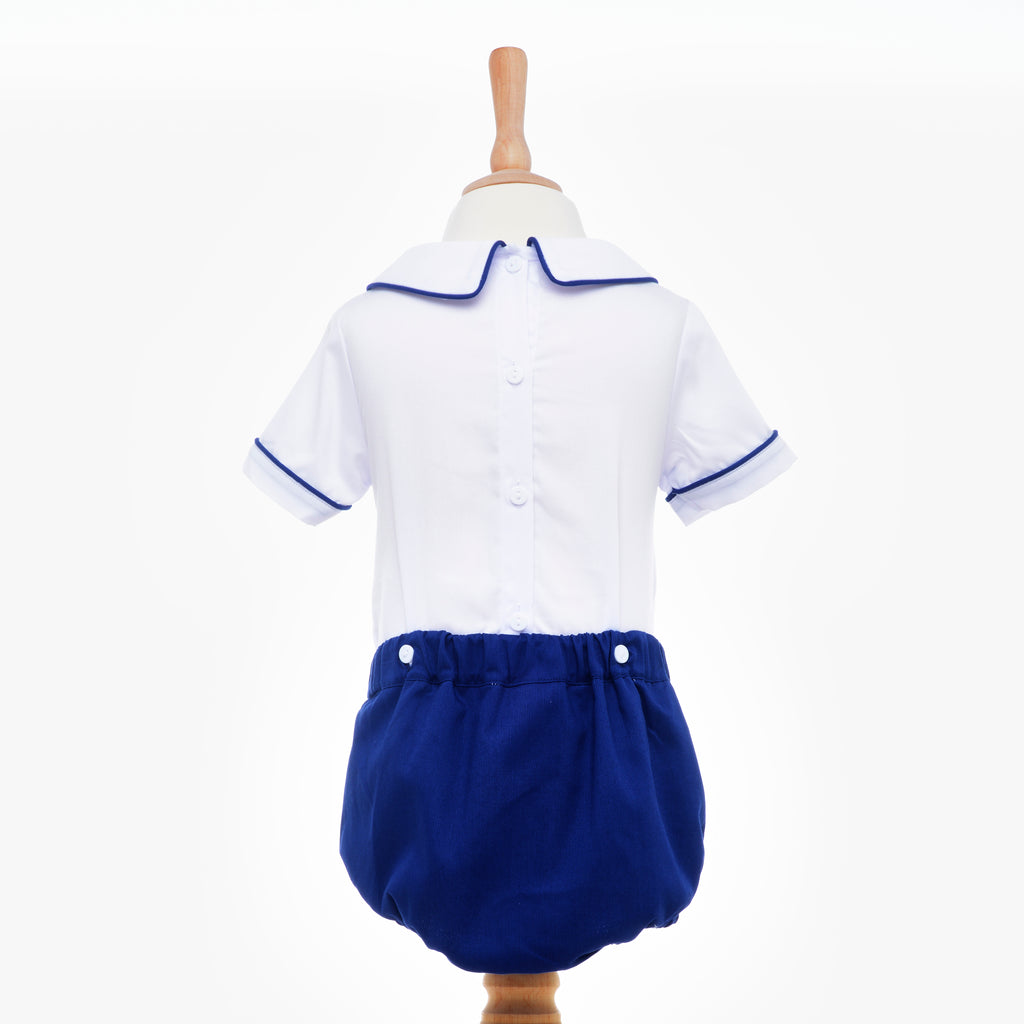 smocked boys outfit
