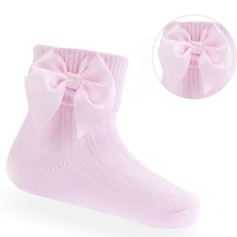 pink baby socks 